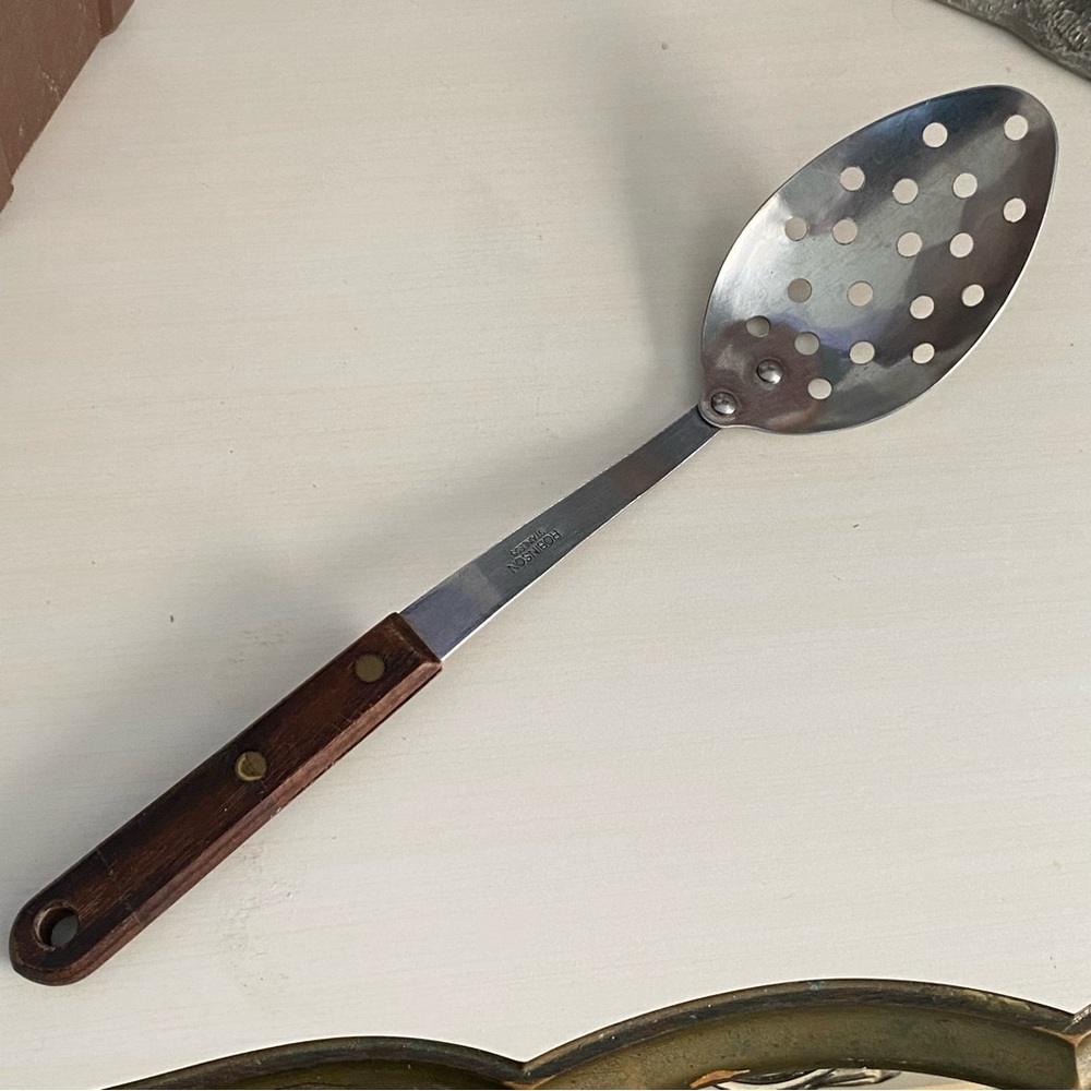 2 Robinson Slotted Spoons
